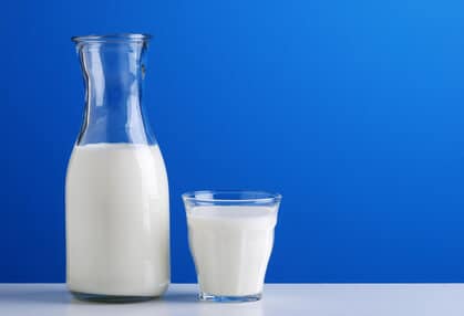 Milk is the most common allergen among small children and infants