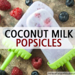 Coconut Milk Popsicles