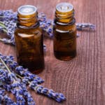 Lavender oils and lavender flowers