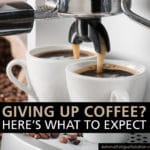 Coffee withdrawal symptoms and alternatives